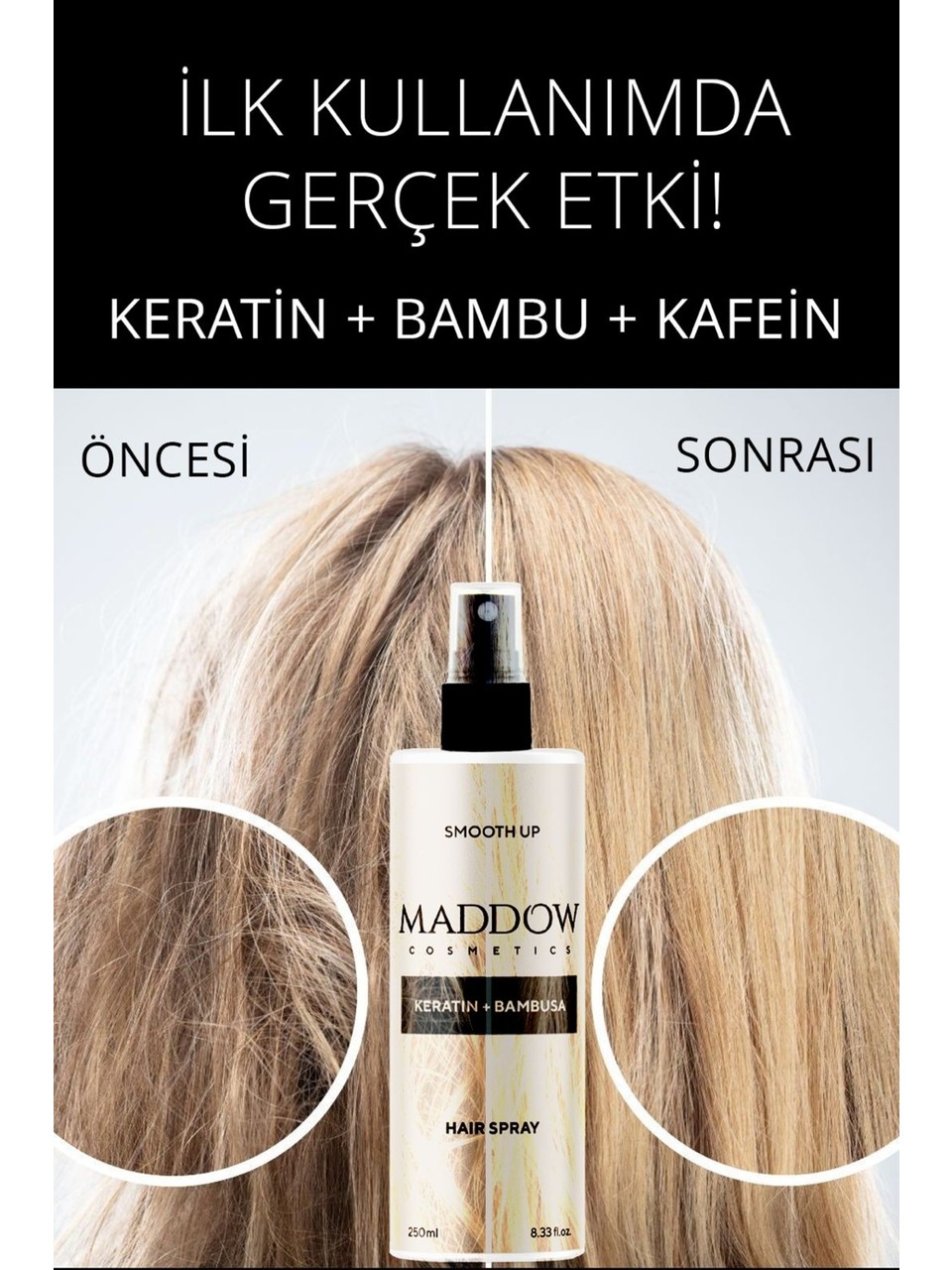 Onarıcı Keratin Saç Kremi (Durulanır) Görsel 2